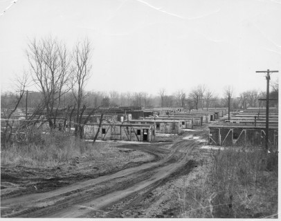 When workers first came to Sterling to work at Northwestern Steel & Wire Co., they lived in box cars painted with silver paint. The area was known as Silver City